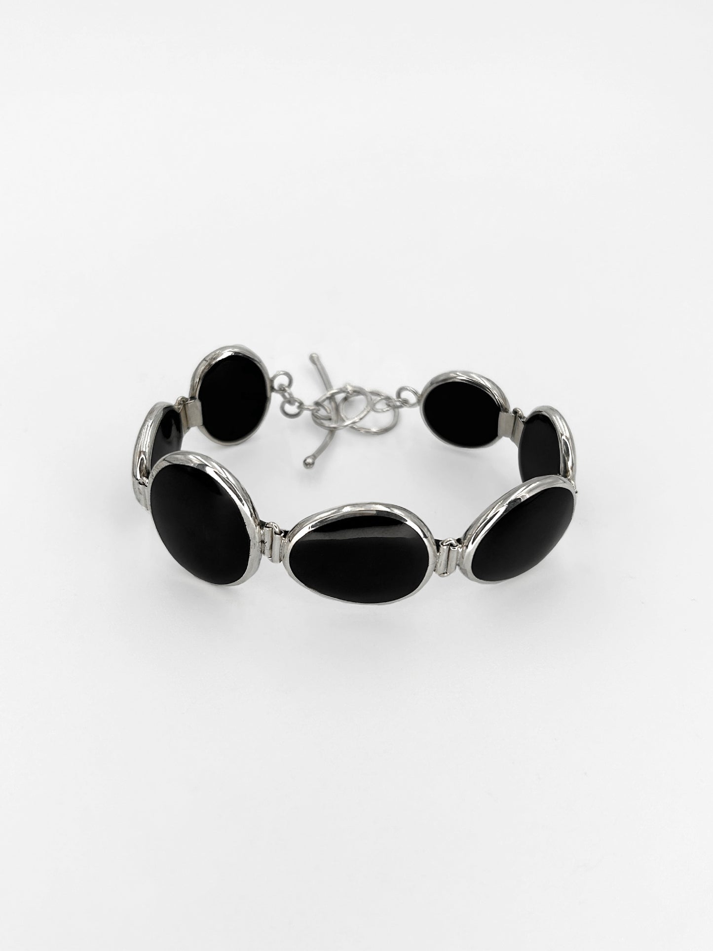 Armband svart snäcka