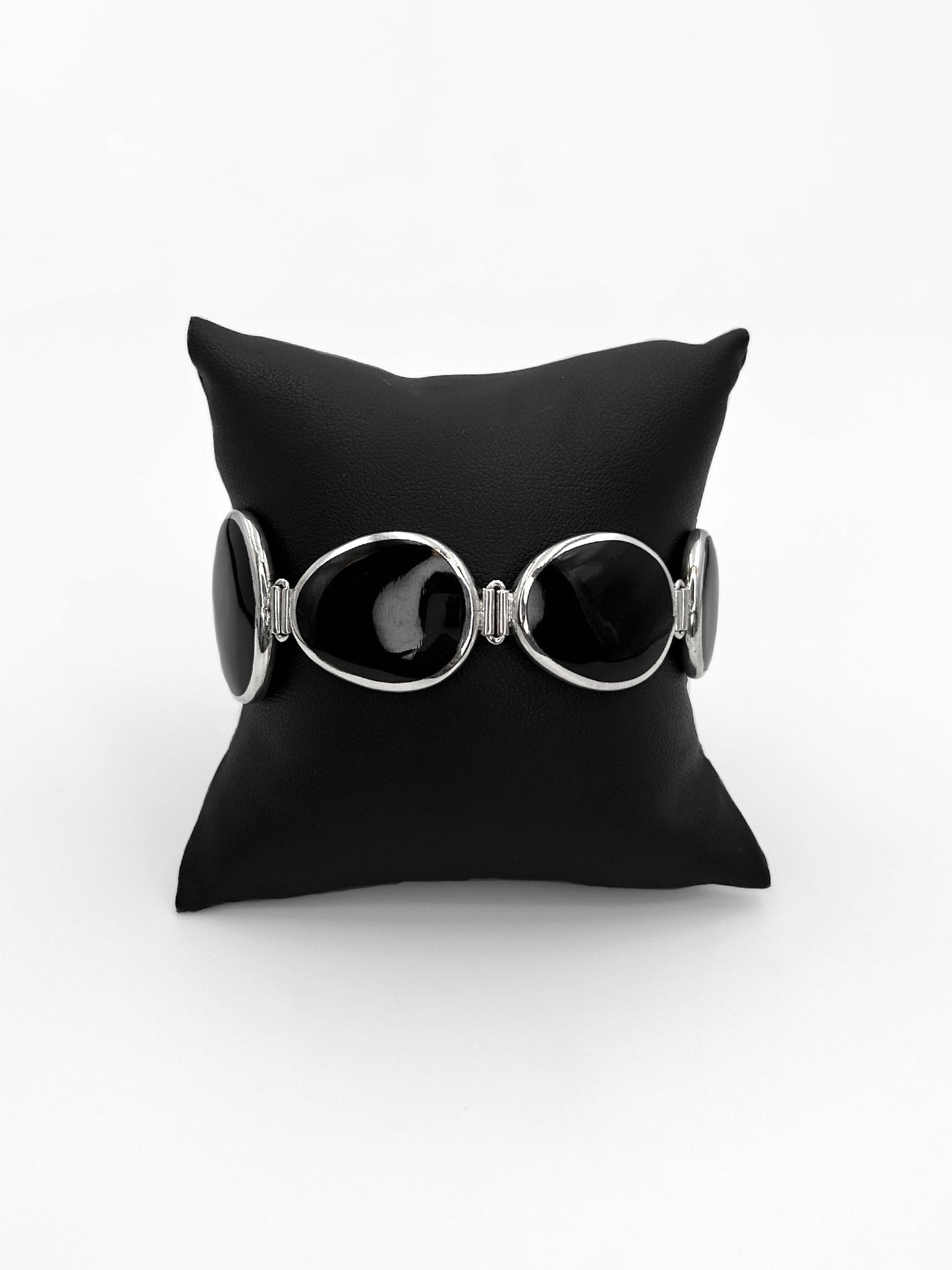 Armband svart snäcka