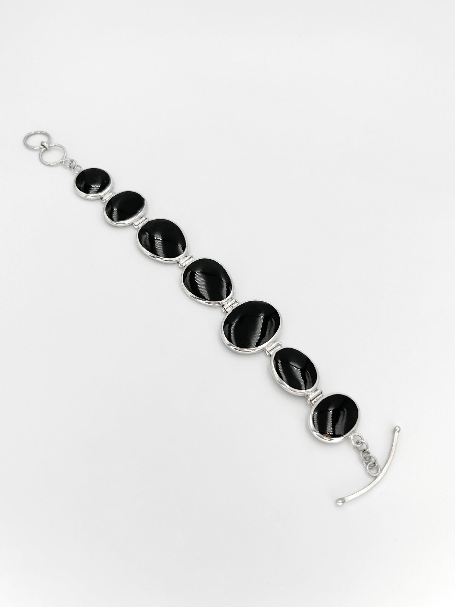 Armband svart snäcka