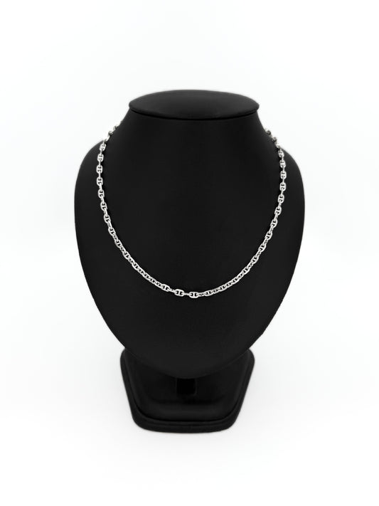 HALSBAND ANKAR MARINALÄNK 4 MM