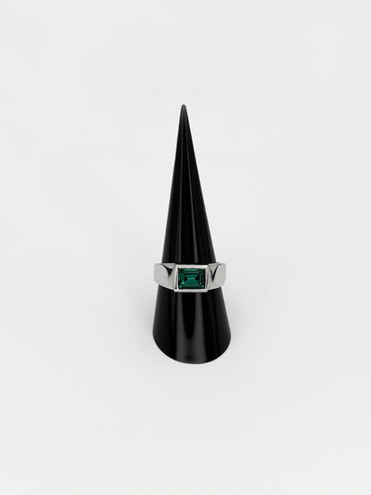 EMERALD SIGNETRING