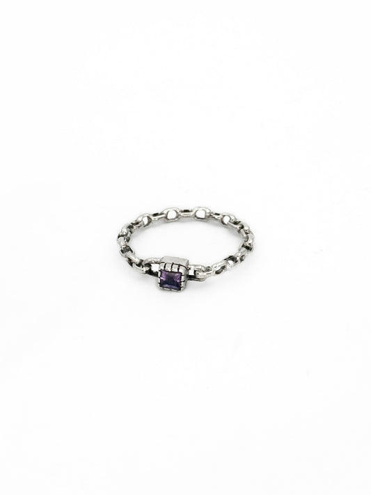 CHAIN RING LILA